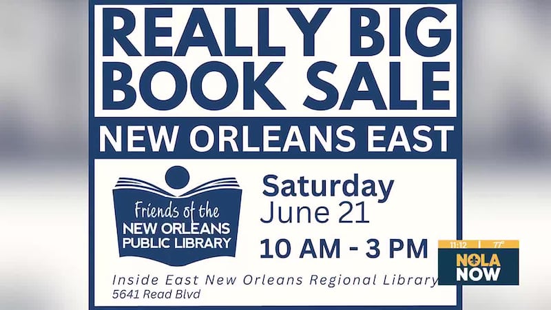 Book Bargains: Grab a book at the Friends of NOLA Public Library book sale